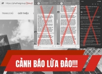 THÔNG BÁO: CẢNH BÁO LỪA ĐẢO VÀ GIẢ MẠO